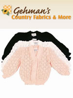 Gehman's Country Fabrics classic, relaxed fit sweaters