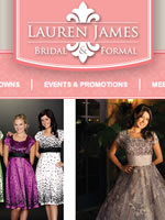 Lauren James Bridal and Formal wear