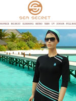 Screenshot of Sea Secret Jewish swimwear