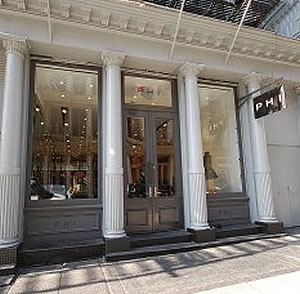 Susan Dell's PHI Collection Storefront in New York City